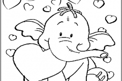 22 dibujos de elefantes tiernos para colorear elefantes de circo