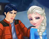 Besos Elsa y Ken