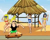 Johnny Bravo en la isla de las mujeres hermosas