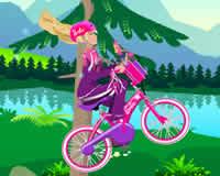 Juegos de Barbie en bicicleta