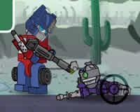 Optimus Prime vs Zombies