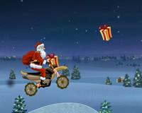 Papá Noel motociclista