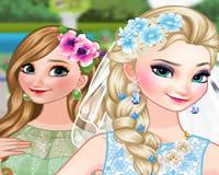 Viste a Elsa y Ana